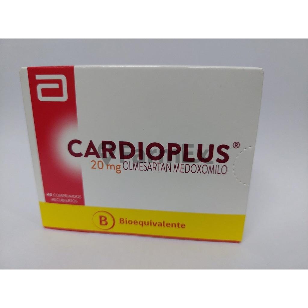 Cardioplus 20 mg x 40 comprimidos susc-1 de 4 meses Farmex-Suscripciones-Persistente